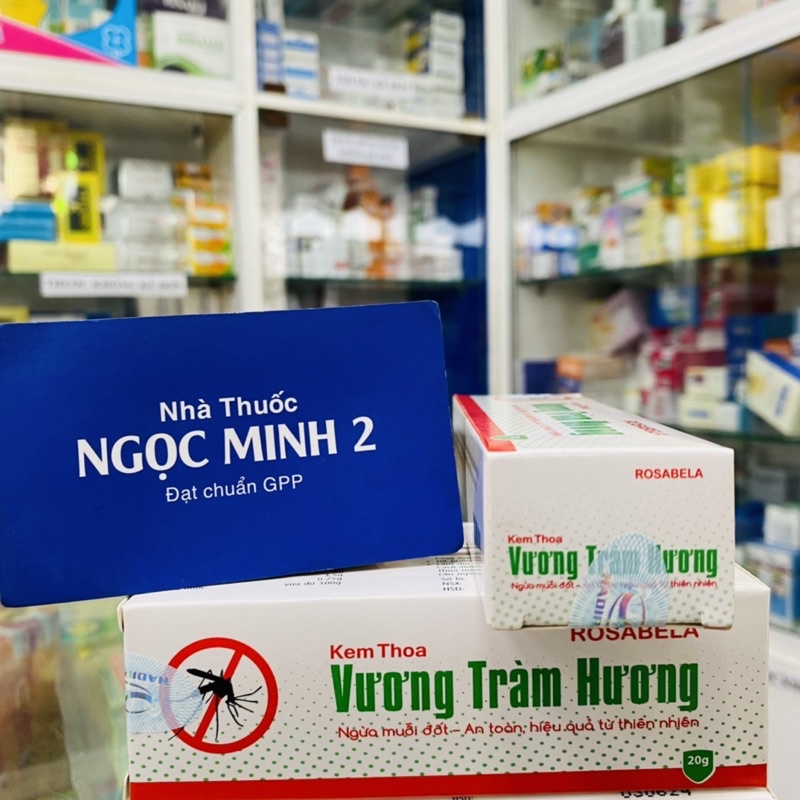 ✅ [Chính Hãng] Kem thoa ,Vương Tràm Hương , ngừa muỗi đốt - An toàn hiệu quả từ thiên nhiên[kem ngừa muỗi đốt ]côn trùng