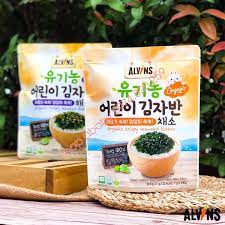 Rong biển rắc cơm hữu cơ vị hải sản Alvins 21g