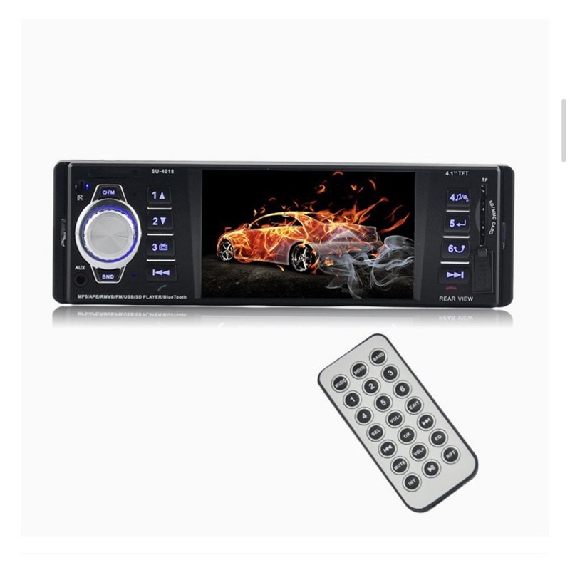 Đầu Mp5 Mode 4018 4.1 inch Car DVD video Player 12V-Đài phát thanh đa phương tiện cho xe ô tô