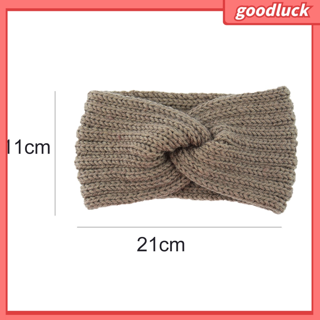 Băng Đô Len Giữ Ấm Bảo Vệ Tai Thời Trang Mùa Đông Cho Nữ