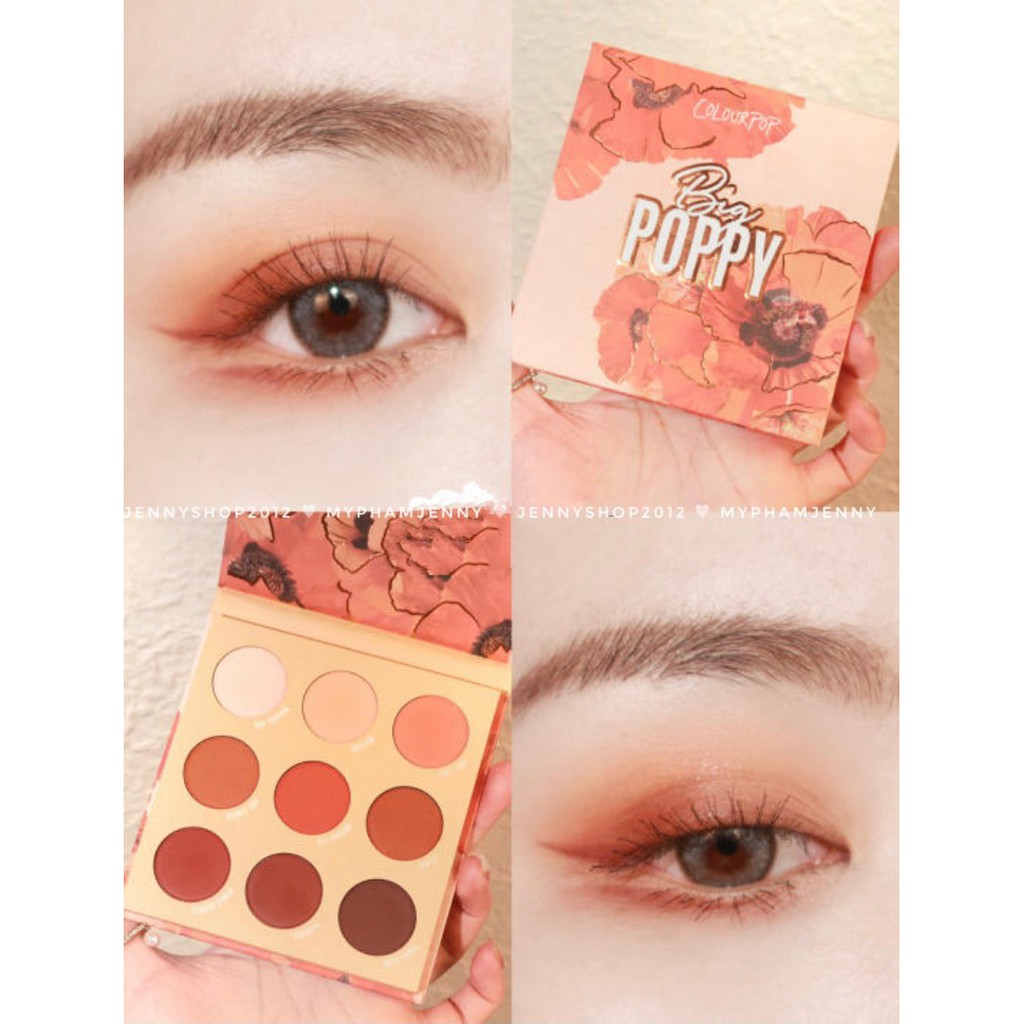 Bảng Phấn Mắt 9 Ô Colourpop Pressed Powder Palette (Nhiều Mã Màu)