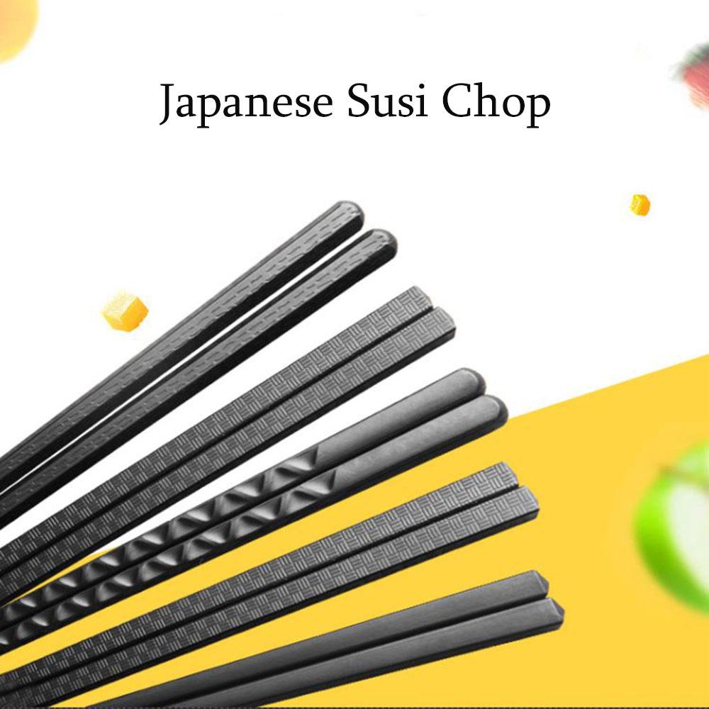 1 Đôi Đũa Ăn Sushi Di Động Chống Trượt
