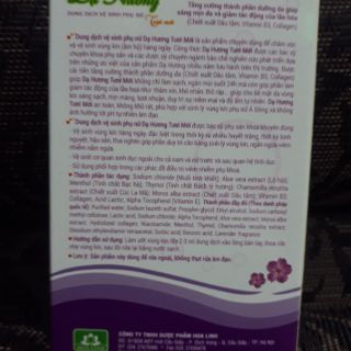 Dung dịch vệ sinh phụ nữ DẠ HƯƠNG 100ml