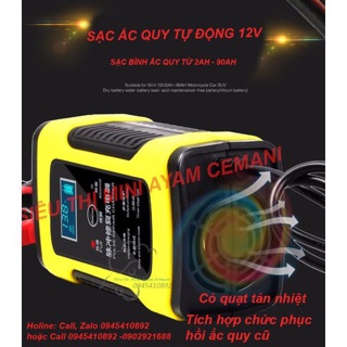 Sạc bình acquy 12V