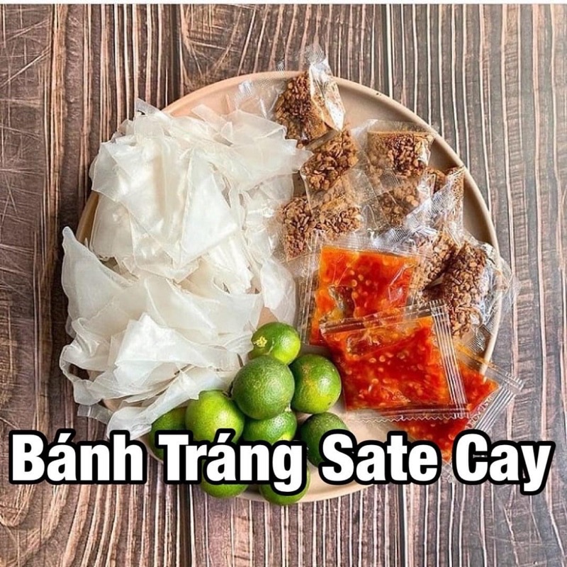 Bánh tráng sa tế Tây Ninh siêu cay - hàng sẵn tại HCM - Bánh tráng phơi sương
