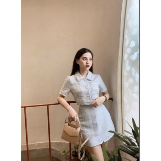 SET BỐ CROPTOP x CHÂN VÁY A