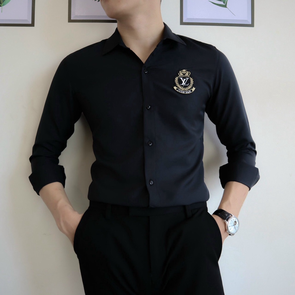 ÁO SƠ MI NAM HỌA TIẾT IN THÊU ĐỘC ĐÁO THIẾT KÉ TINH TẾ SIÊU PHẨM VIỆT HÀNG MỚI