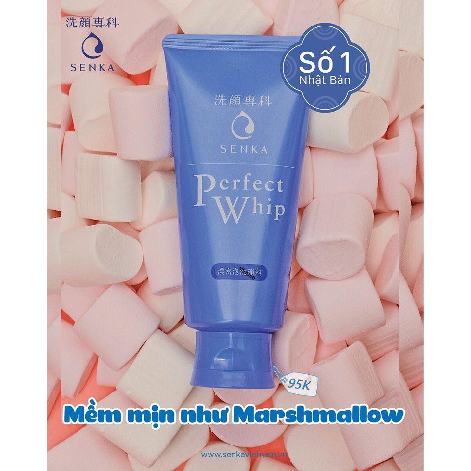 Huyquang Sữa rửa mặt Senka perfect Whip Nhật SRM01 120g DU-SRM01 MHB8