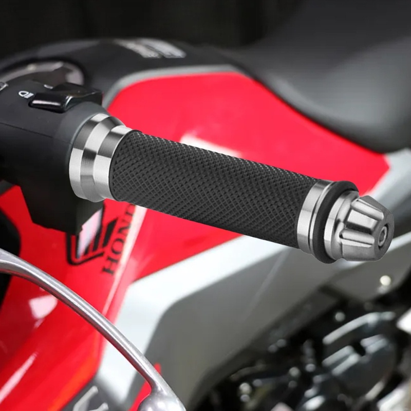 1 Cặp Tay Cầm 7 8 22mm Kèm Nắp Đậy Cho Xe Máy ATV