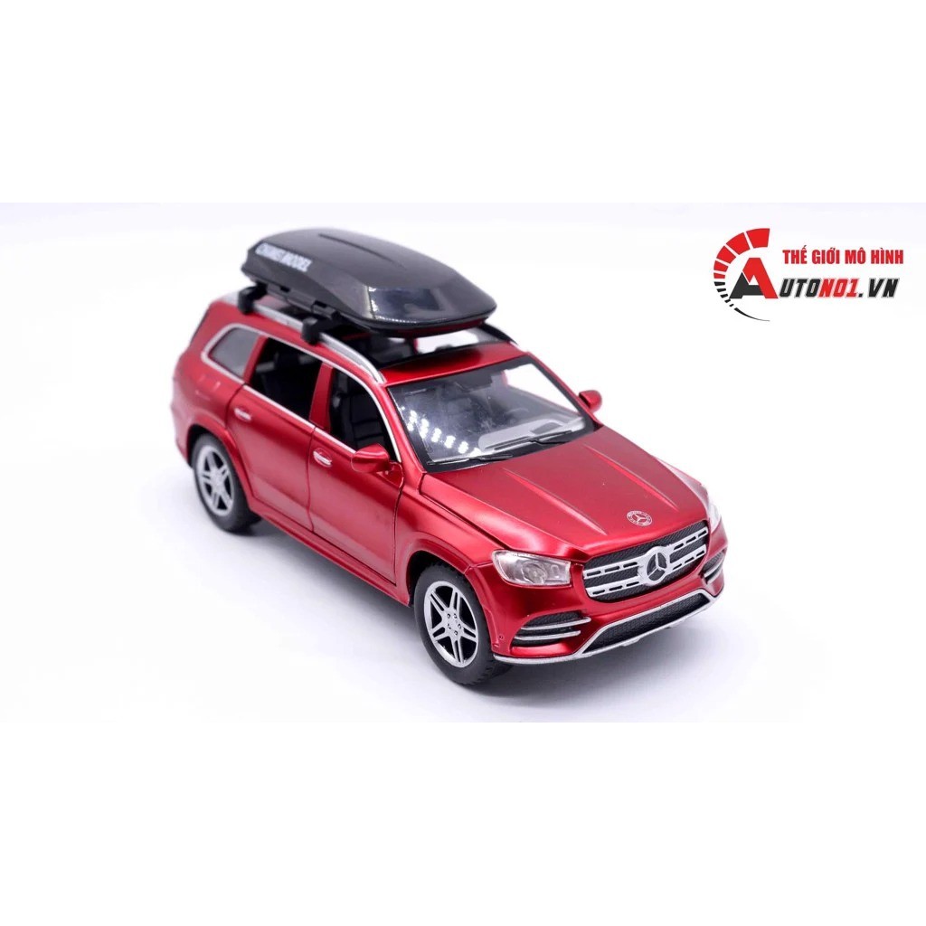 MÔ HÌNH XE MERCEDES GLS-580 RED CÓ MUI 1:32 ALLOY 7439