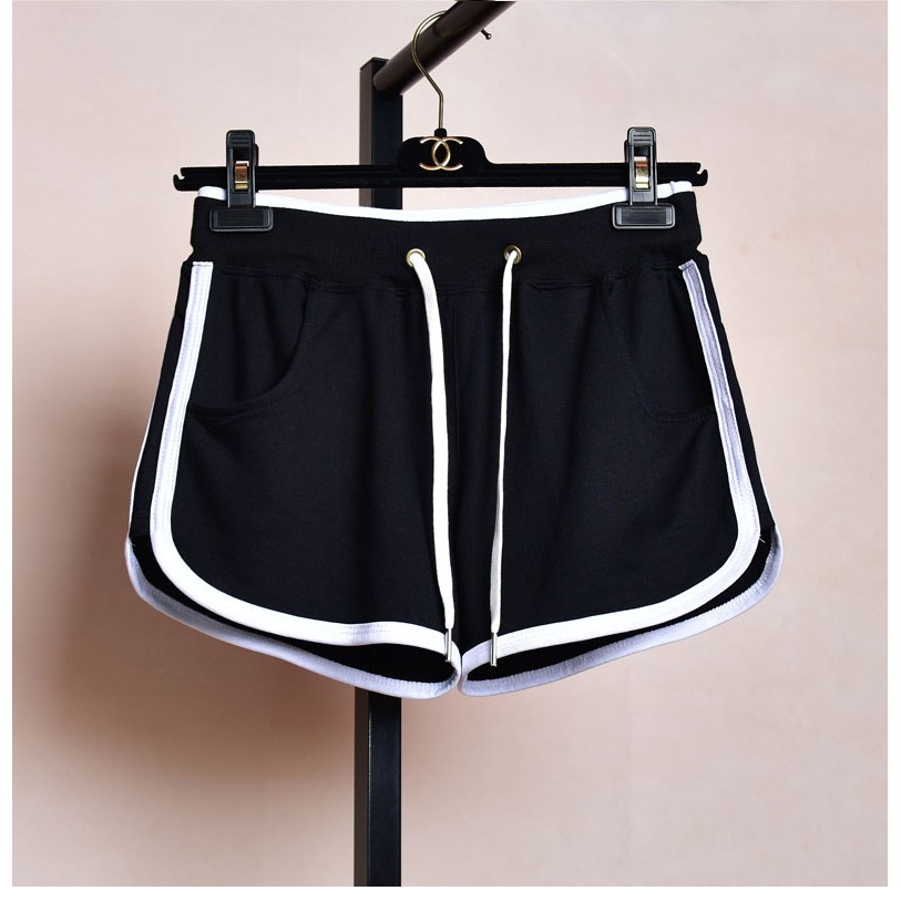 Quần Cộc Nữ 🌹FREESHIP🌹 Quần Đùi Nữ Dáng Thể Thao Chất Cotton Co Dãn Phối Viền Siêu Đẹp Siêu Mát QN27 | BigBuy360 - bigbuy360.vn