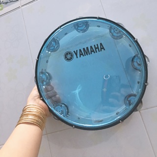 Trống lắc tay Tambourine inox