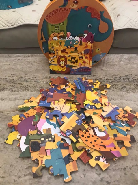 Vali xếp hình 52 mảnh của Joan Miro có 3 mẫu - Joan Miro Floor Puzzle