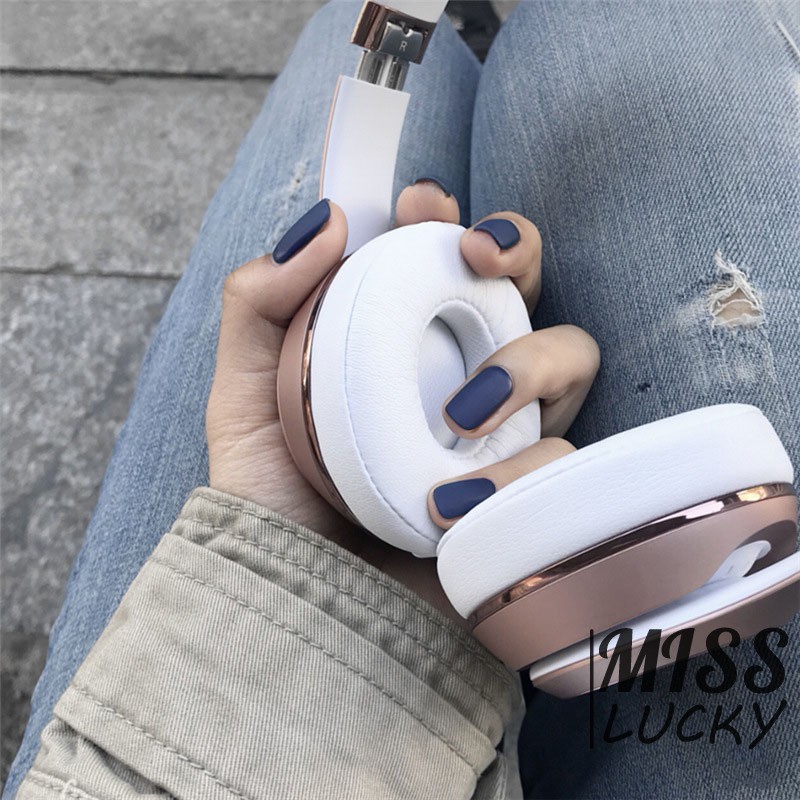 24 Móng tay giả màu xanh dương nhám hình vuông thời trang cho nữ