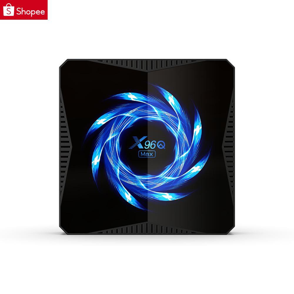 Bộ TV Box X96Q MAX Android 10 4K HDR Kết Nối Bluetooth 5.0 2.4G/5G Wifi H616 Lõi Tứ Và Phụ Kiện