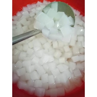 Thạch dừa thô kèm hương dừa thơm