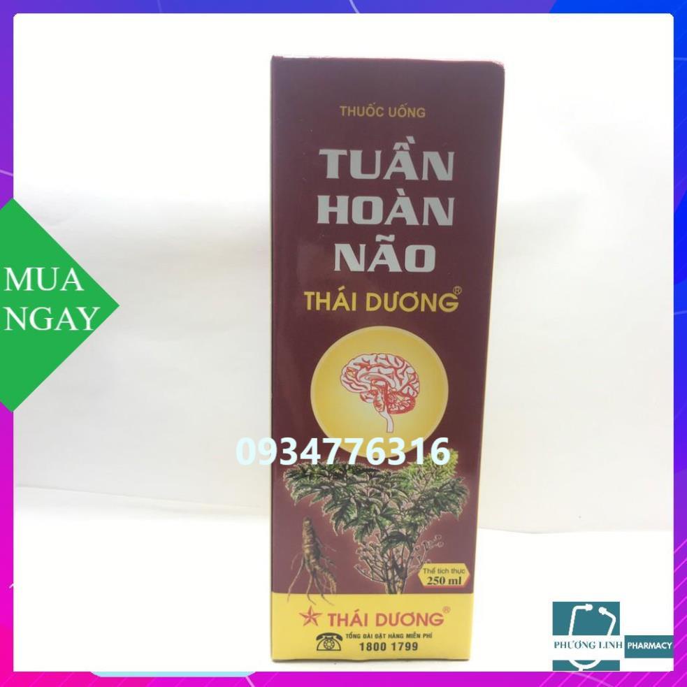 TUẦN HOÀN NÃO THÁI DƯƠNG SIRO lọ 250ml