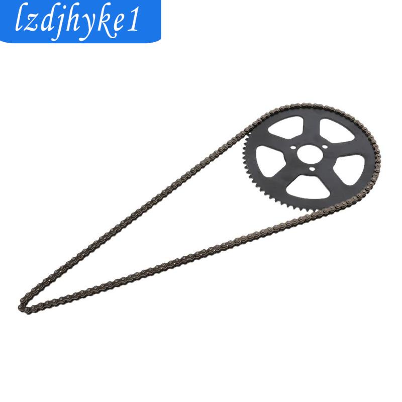Bánh Răng Sau 25H 68T 68T 68 Răng + Dây Xích Cho Xe Đạp 49cc 2 Stroke ATV
