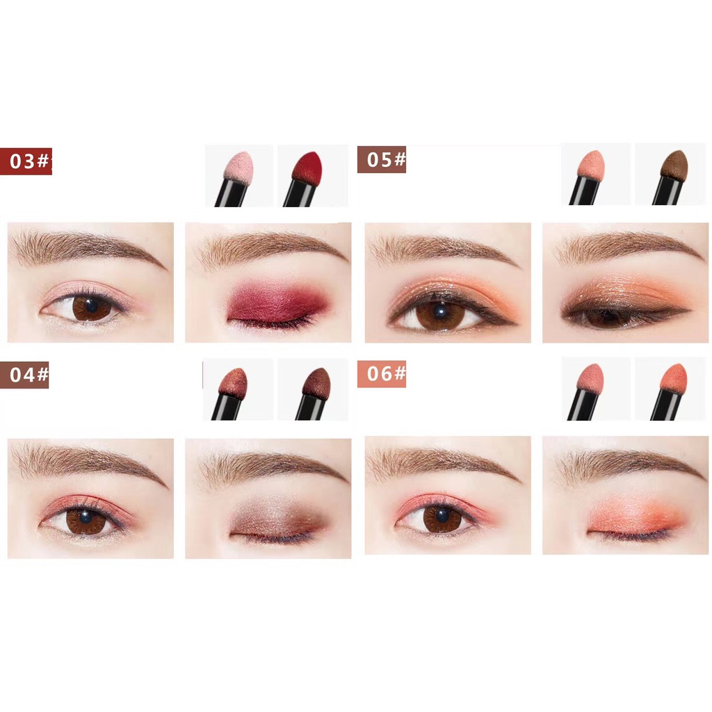 Bút nhũ nhấn mắt 2 đầu Novo Eyeliner Eyeshadows T5148