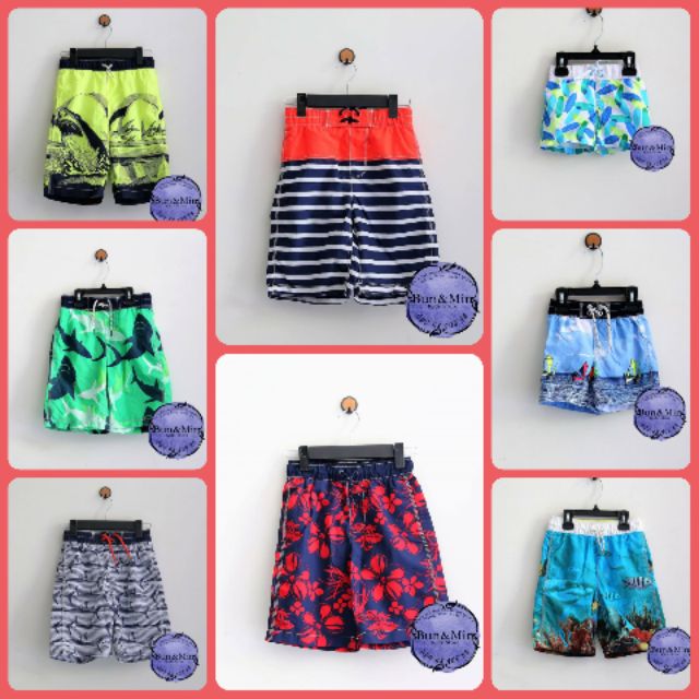 QUẦN SHORT ĐI BIỂN HIỆU GAP - VN XUẤT XỊN CHO BÉ TRAI TỪ 6M-12Y