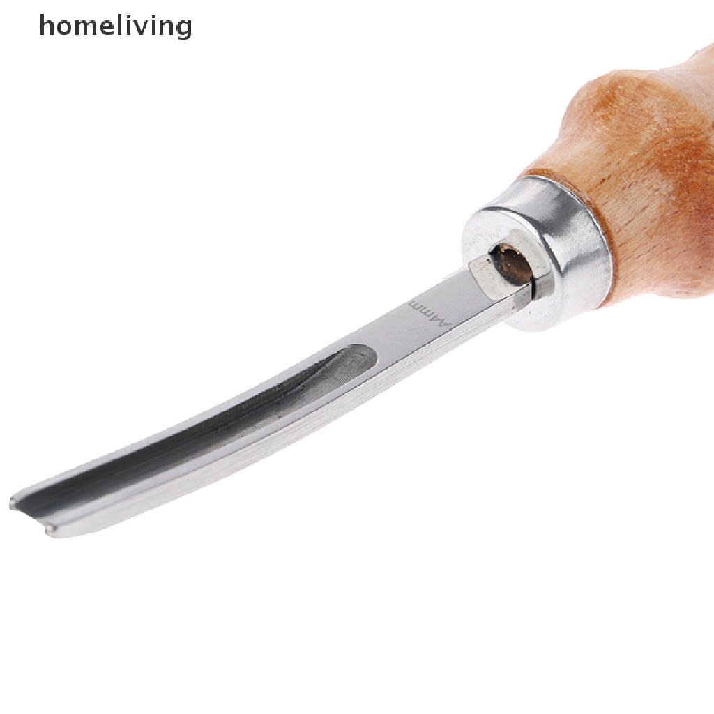 Dụng Cụ Làm Đồ Da Thủ Công Tay Cầm Bằng Gỗ Phong Cách Pháp