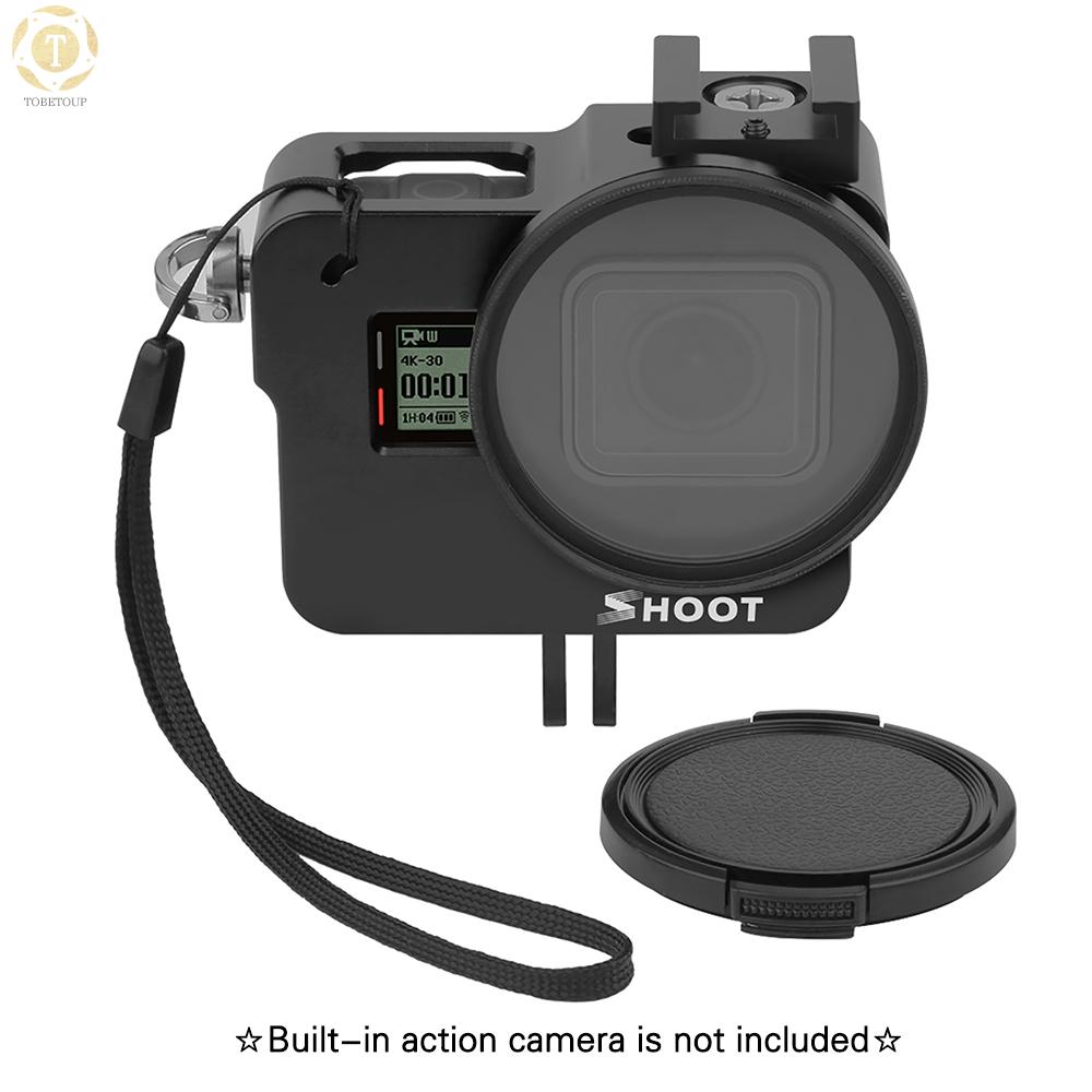 Khung Gắn Camera Hành Trình 12 Giờ Xtgp505A 52mm Uv Gắn Máy Ảnh Gopro Hero 7 Black / Hero 6 / Hero 5 / Hero (2018)