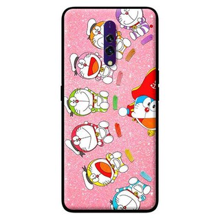 Ốp Lưng Oppo K3 - Realme X Mẫu Doremon Nền Hồng