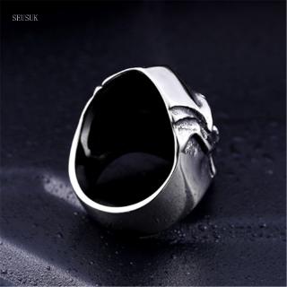Nhẫn phong cách Punk Vintage độc đáo