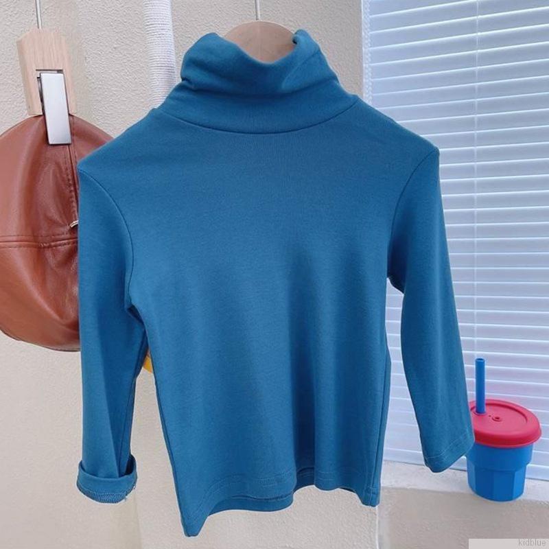 Set áo sơ mi cổ lọ dài tay họa tiết da báo + quần yếm dáng rộng thời trang cho bé