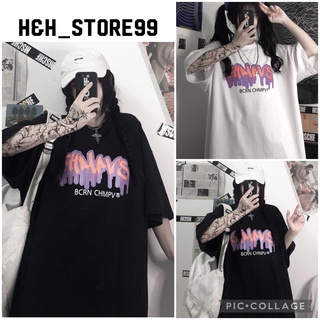 Áo thun tay lỡ nam nữ EHMAVS kiểu dáng unisex 🏵️ áo thun cộc tay nam nữ HLOWWEN form rộng ulzzang🏵️ freeship🏵️sale