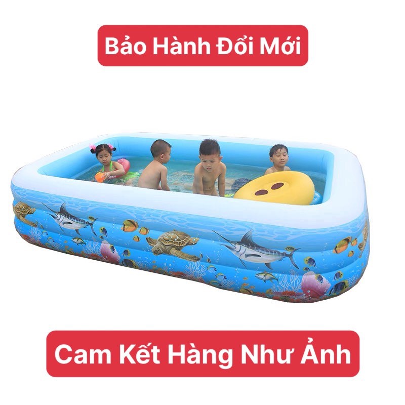 [ SIÊU RẺ ] Bể bơi phao Đồ kèm (chọn Bơm Hoặc Áo phao ) hồ bơi bơm hơi cho trẻ em bé