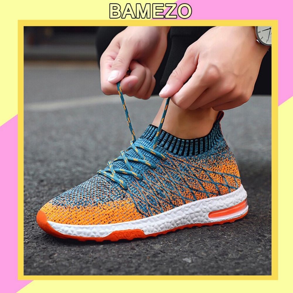 Giày thể thao Bamezo sneaker nam sắc màu trẻ trung cao cấp CX22