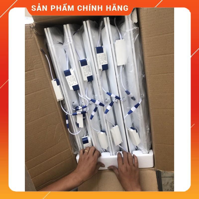 Đèn Panel 600x600mm lắp âm 48w Trần thả chắt lương siêu sáng