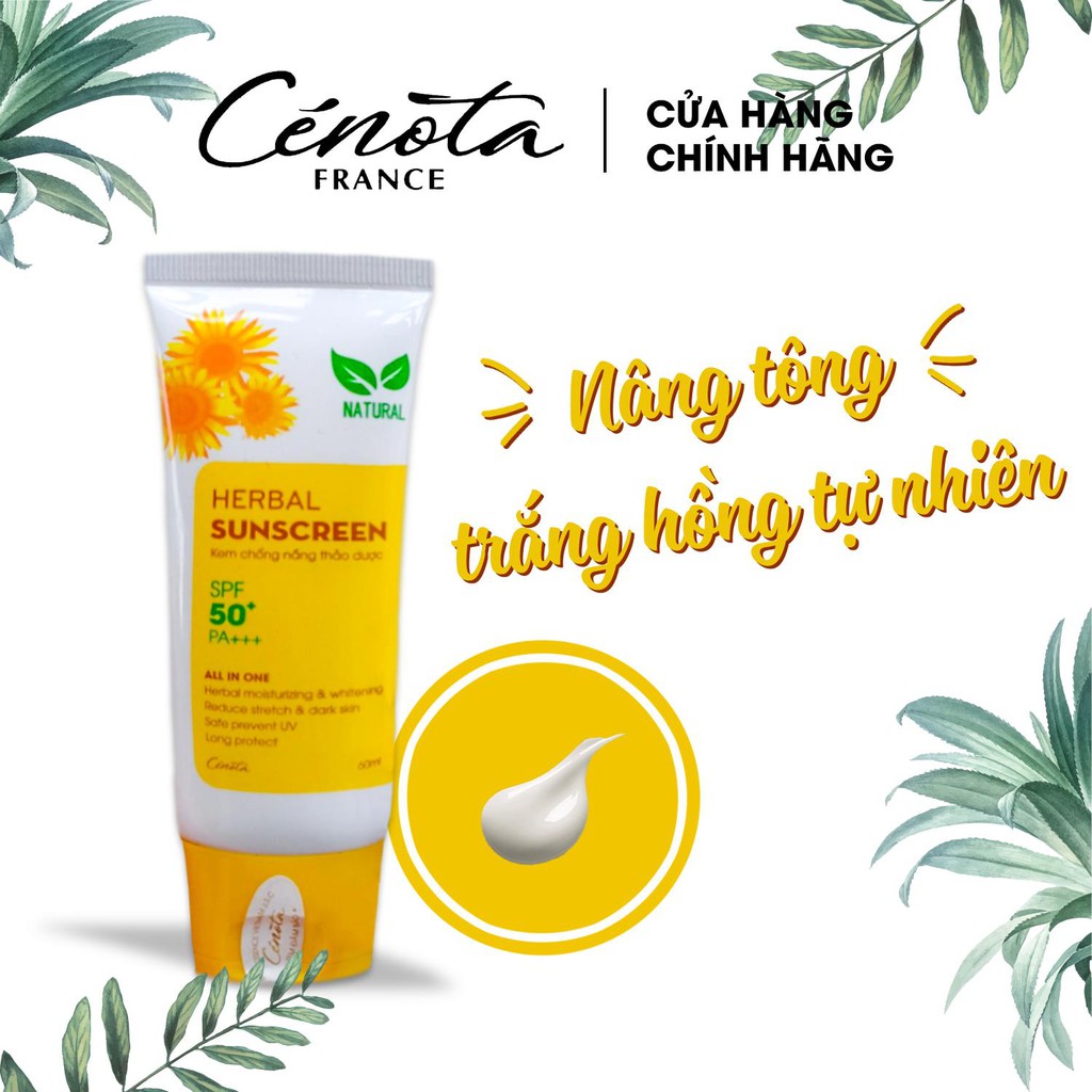 Kem chống nắng thảo dược, kem chống nắng Herbal Sunscreen