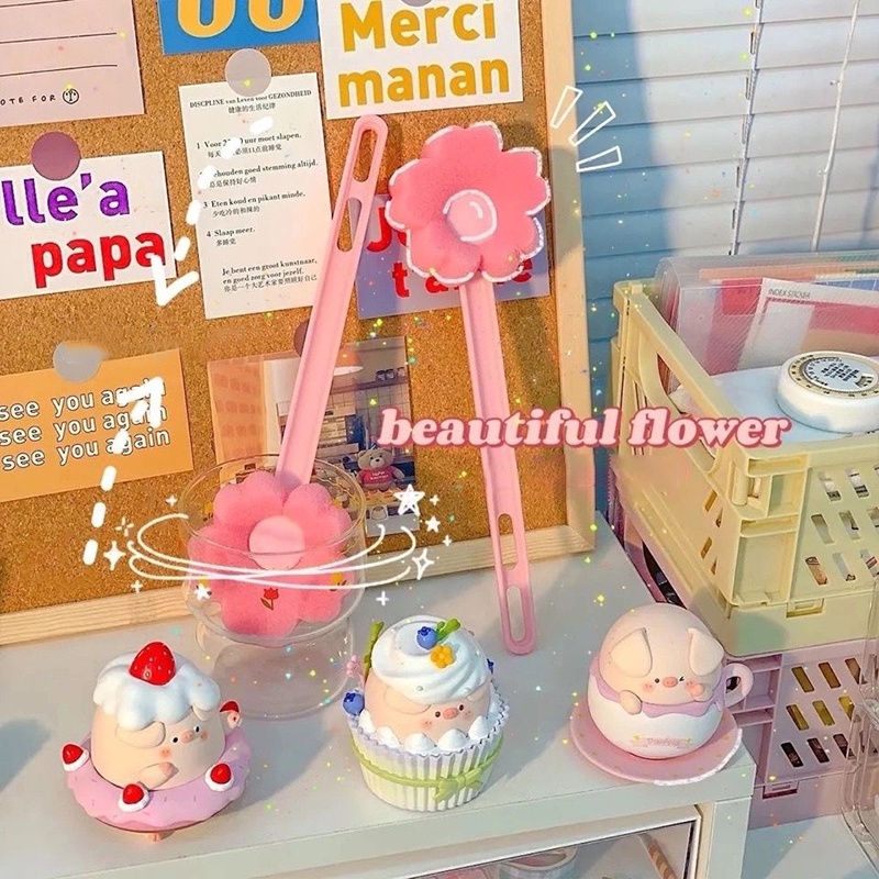 Cọ Rửa Ly Bằng Bọt Biển Cán Dài Chất Lượng Cao