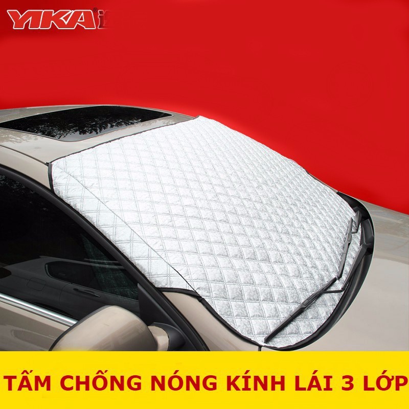 Tấm che chắn nắng kính lái ô tô Toyota Corolla Altis CAO CẤP 3 Lớp Chắn Nắng Cản Nhiệt | OTOALO