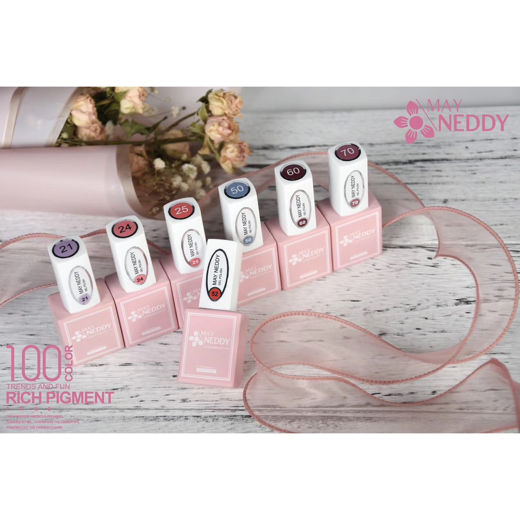 Sơn gel May Neddy 100 màu (từ số 1-20)