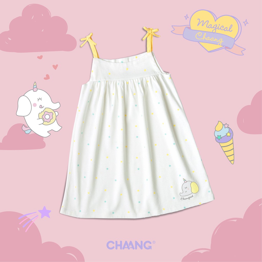 [RẺ VÔ ĐỊCH] Váy hai dây bé gái Magical Chaang