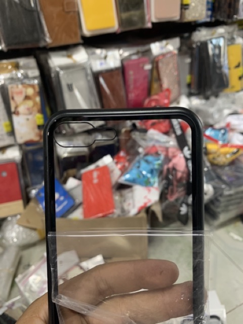 Ốp lưng iPhone 7plus / 8plus hít nam châm lưng kính