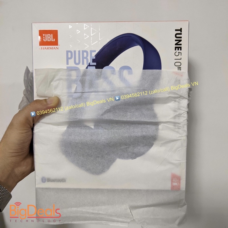 Tai nghe bluetooth JBL TUNE 500BT, 510BT New Chính hãng, BigDeals VN