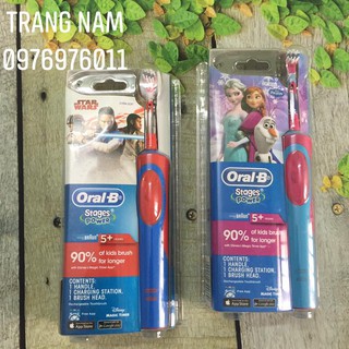 Bàn chải sạc điện Oral-B 5y+ cho bé trai và bé gái (Úc)