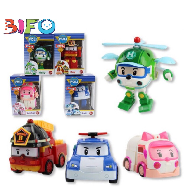 Xe Robocar Poli biến hình (Lẻ hộp) hộp đựng xinh xắn