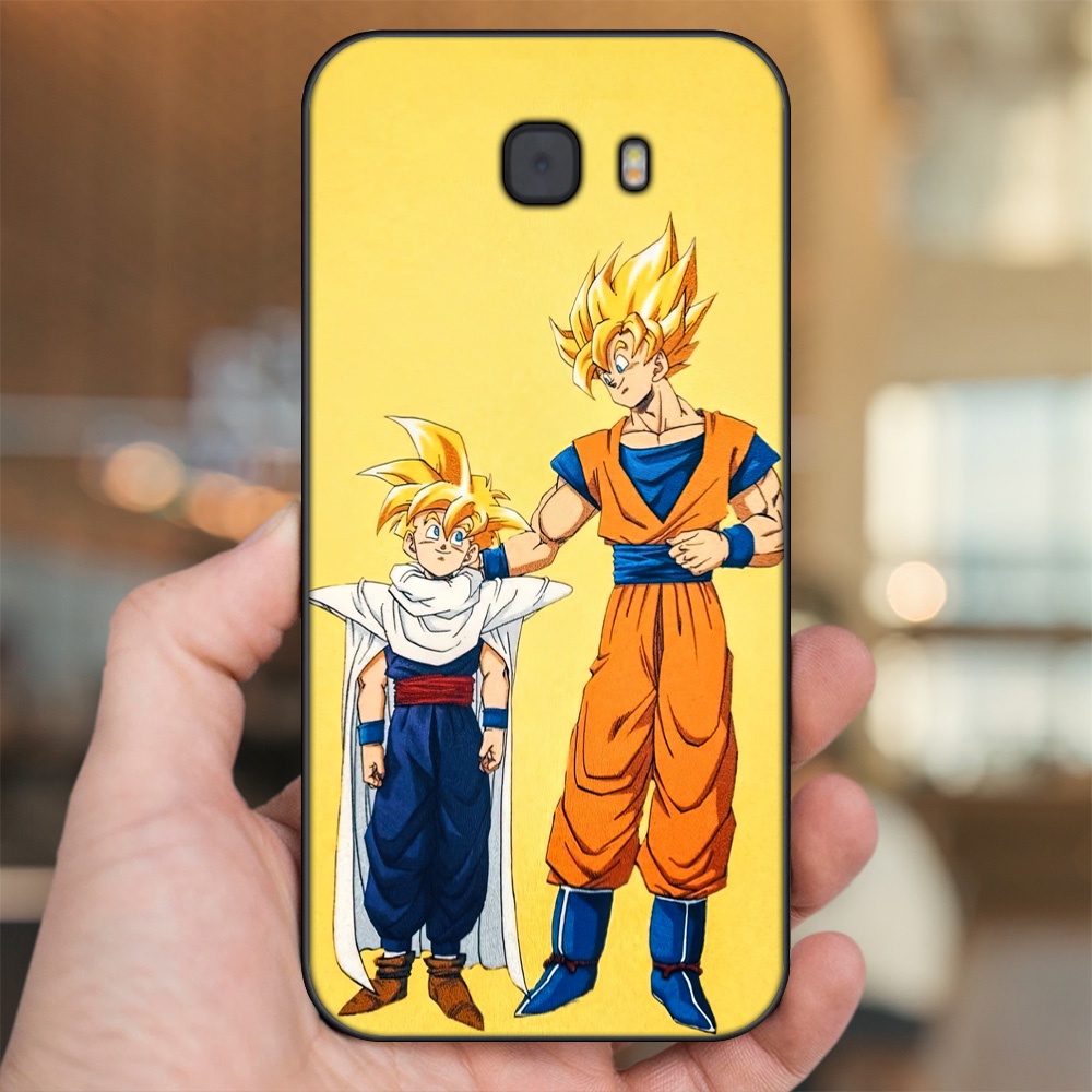 Ốp lưng Samsung C9 Pro viền đen in hình Gohan Dragon Ball