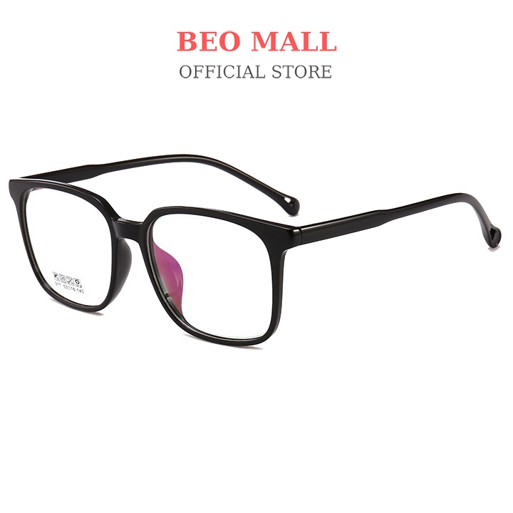Gọng kính cận nam vuông BEOMALL thiết kế sang trọng cá tính 217