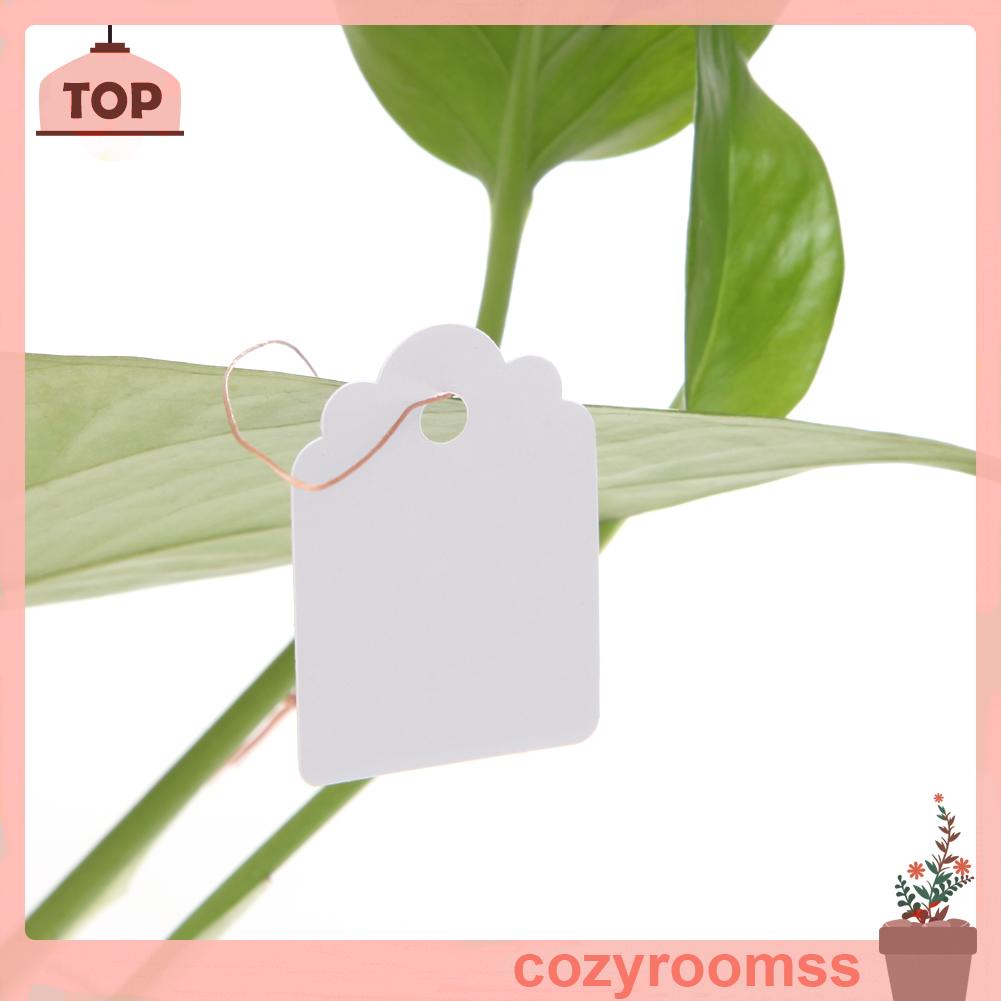 Bộ 100 Thẻ Nhựa Đánh Dấu Cây Trồng Chống Thấm Nước Tiện Dụng
