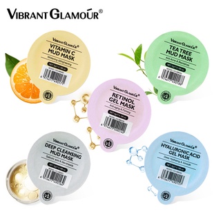 Mặt nạ bùn gel VIBRANT GLAMOUR 5g nhiều loại hỗ trợ giảm mụn chống lão hóa