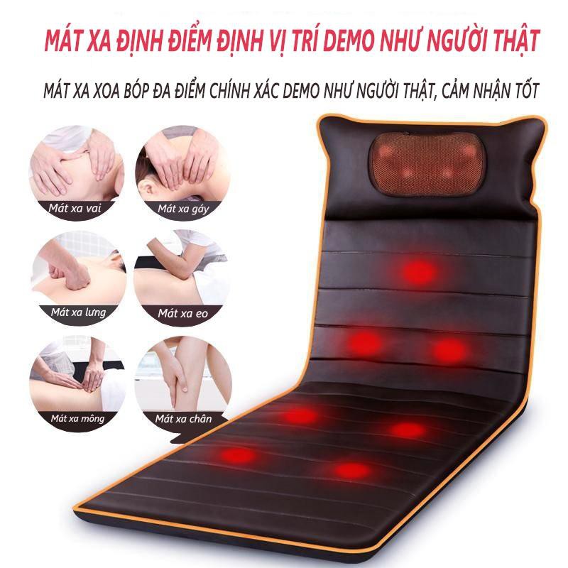 AM301B NỆM MASSAGE TOÀN THÂN Đệm massage gia đình hông đa chức năng