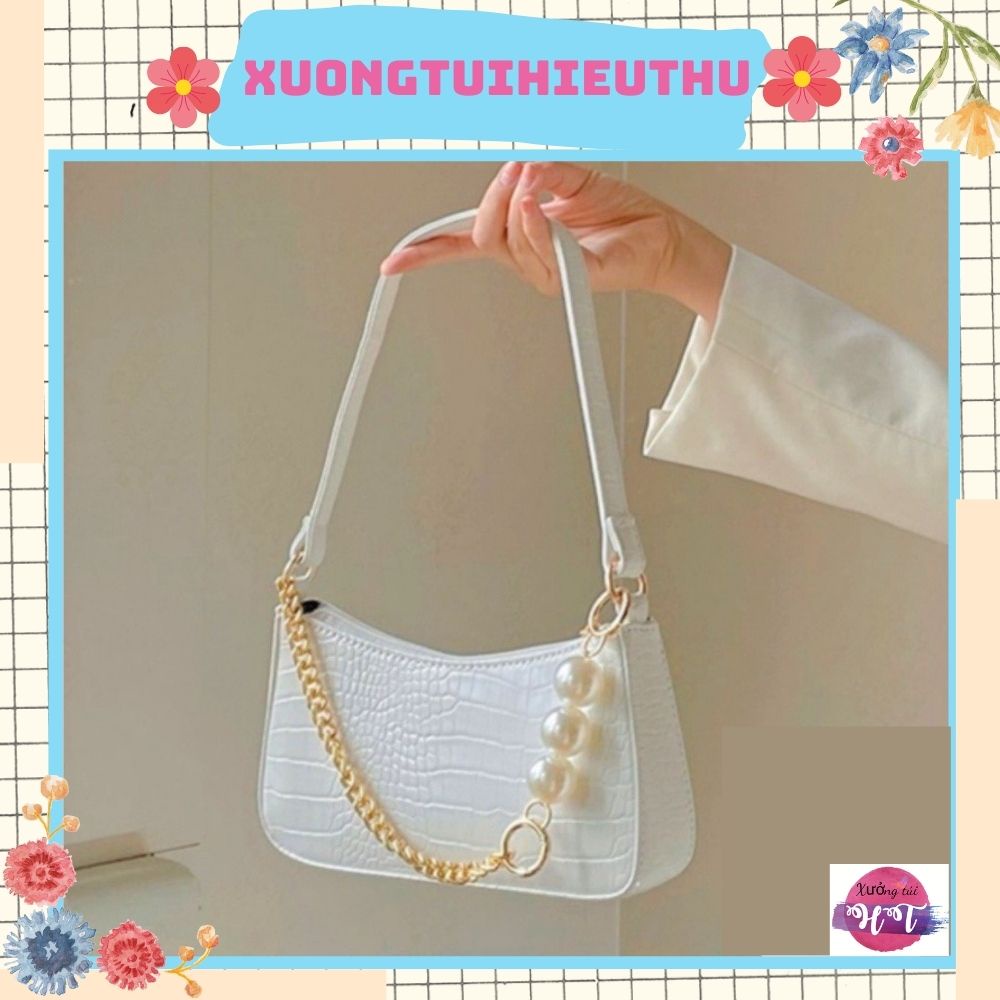 Túi xách nữ đeo chéo đeo vai kẹp nách dây đeo tuỳ chỉnh cao cấp giá rẻ phong cách hàn quốc Xuongtuihieuthu 533