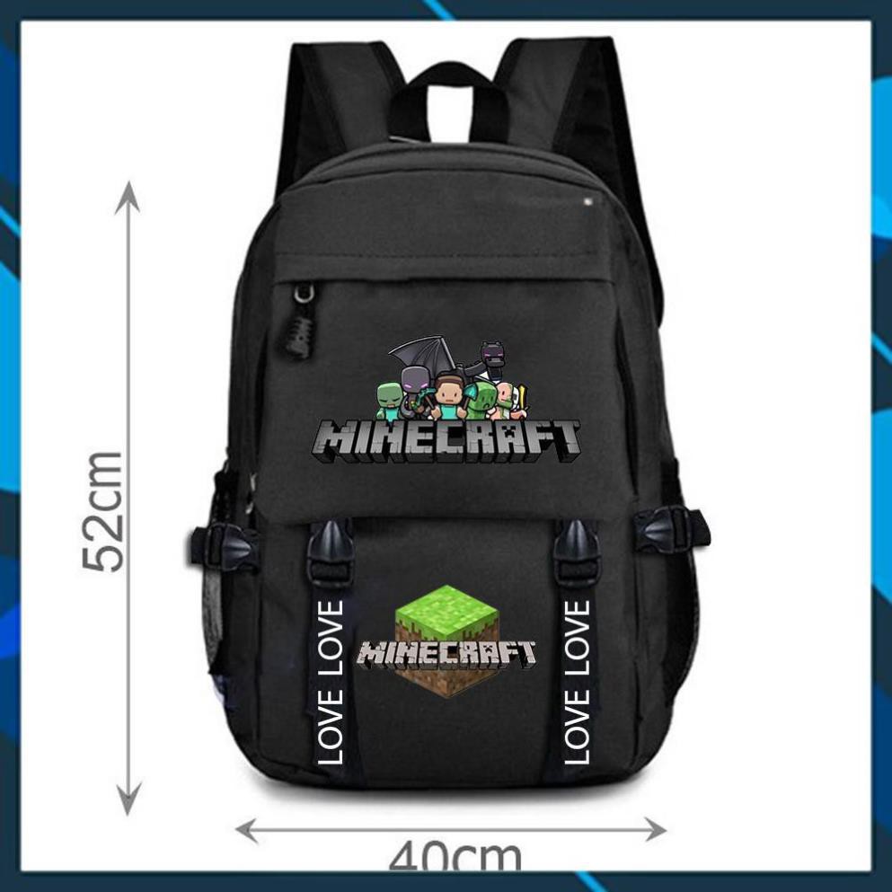 GIÁ TỐT - Balo in hình Minecraft độc đẹp giá rẻ / balo cực chất