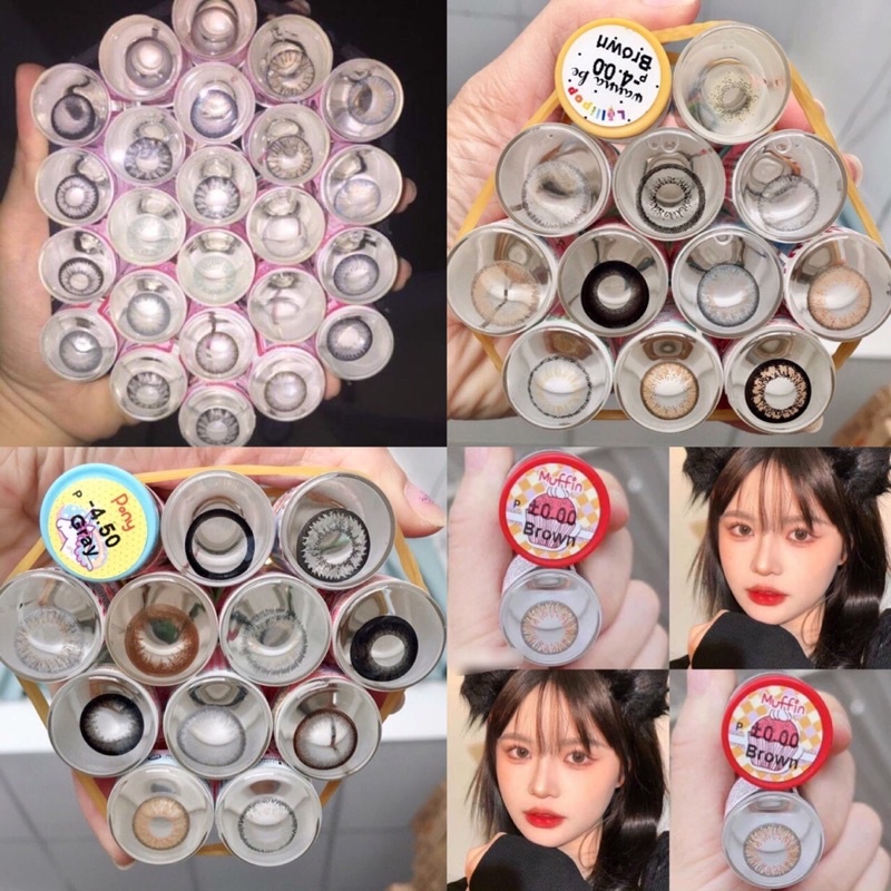 Combo sỉ 10 đôi lens mắt Hàn (10 mẫu💯), đủ màu🌸